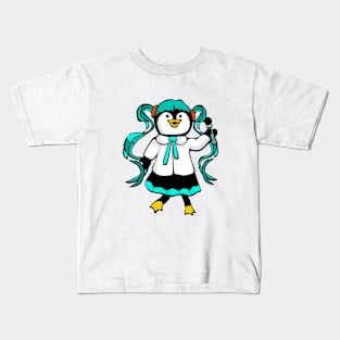 Hatsune Pengu Kids T-Shirt